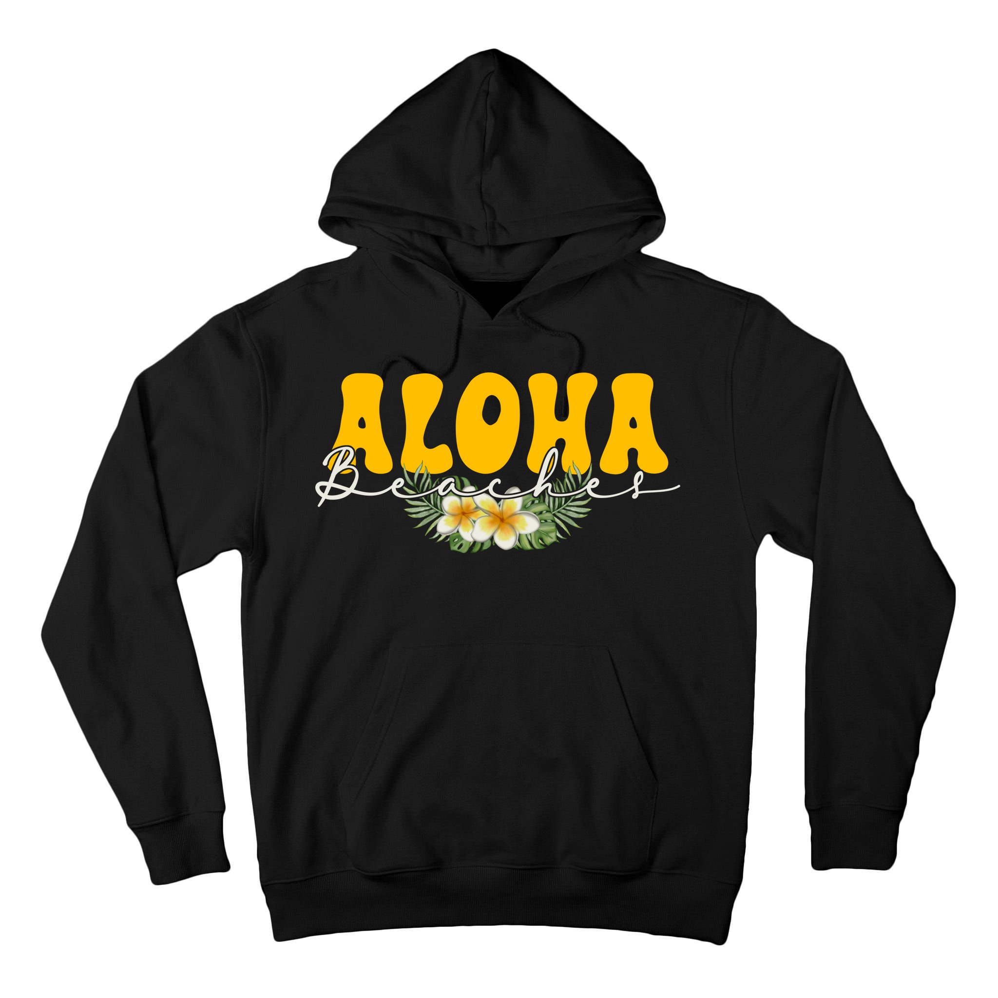 Aloha Beaches Funny Hawaii Tropical Tall Hoodie