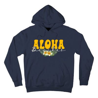 Aloha Beaches Funny Hawaii Tropical Tall Hoodie