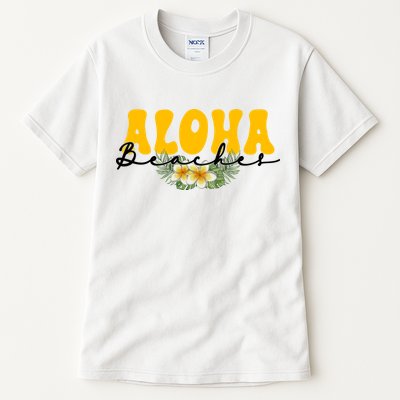 Aloha Beaches Funny Hawaii Tropical Tall T-Shirt