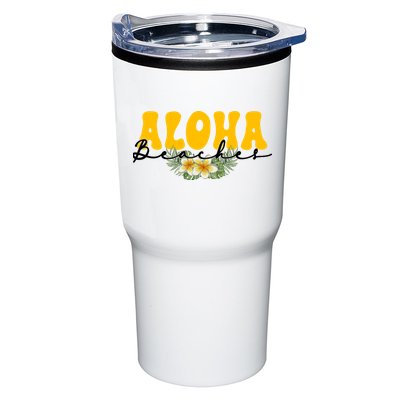 Aloha Beaches Funny Hawaii Tropical Tumbler