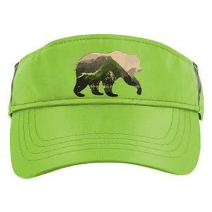 Alaska Bear Grizzly Bear Adult Drive Performance Visor