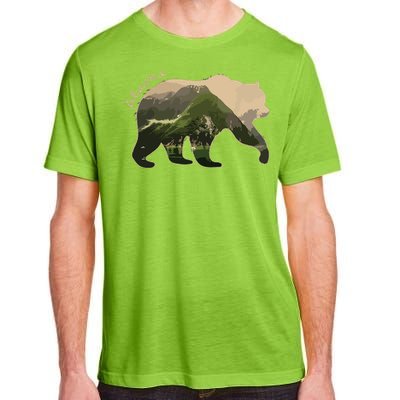 Alaska Bear Grizzly Bear Adult ChromaSoft Performance T-Shirt