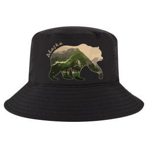 Alaska Bear Grizzly Bear Cool Comfort Performance Bucket Hat