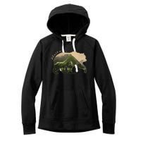 Alaska Bear Grizzly Bear Women's Fleece Hoodie