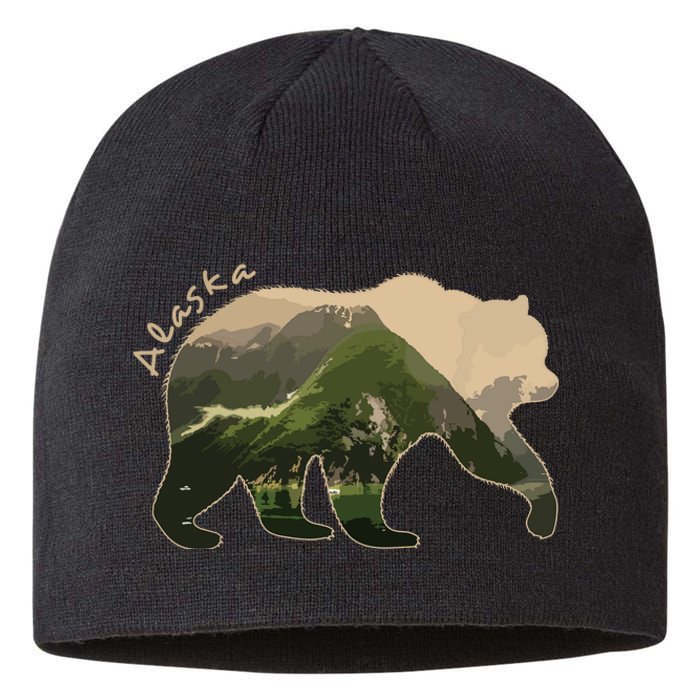 Alaska Bear Grizzly Bear Sustainable Beanie