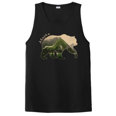 Alaska Bear Grizzly Bear PosiCharge Competitor Tank