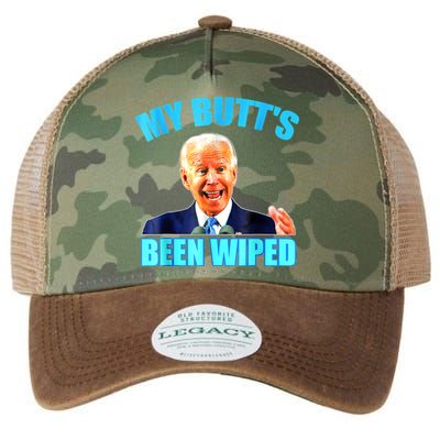 Anti Biden Gaffe My Butts Been Wiped Support Trump Election Legacy Tie Dye Trucker Hat