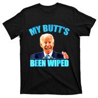 Anti Biden Gaffe My Butts Been Wiped Support Trump Election T-Shirt