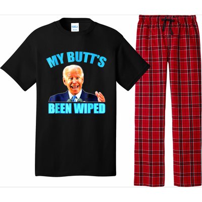 Anti Biden Gaffe My Butts Been Wiped Support Trump Election Pajama Set