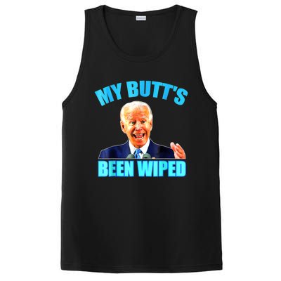 Anti Biden Gaffe My Butts Been Wiped Support Trump Election PosiCharge Competitor Tank