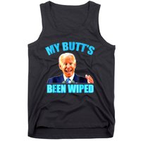 Anti Biden Gaffe My Butts Been Wiped Support Trump Election Tank Top