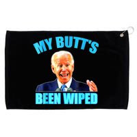 Anti Biden Gaffe My Butts Been Wiped Support Trump Election Grommeted Golf Towel