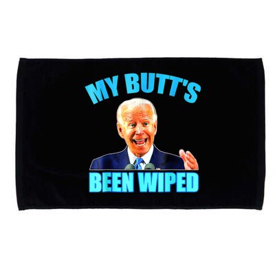 Anti Biden Gaffe My Butts Been Wiped Support Trump Election Microfiber Hand Towel