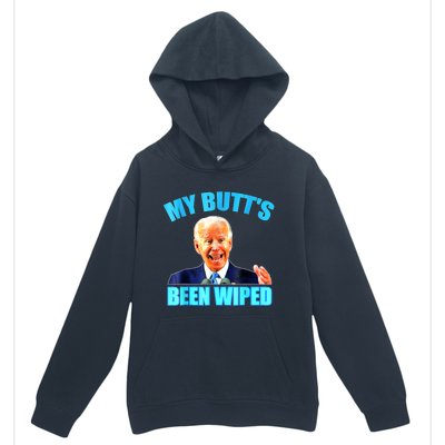 Anti Biden Gaffe My Butts Been Wiped Support Trump Election Urban Pullover Hoodie