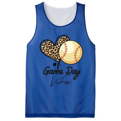 America Baseball Game Day Vibes Baseball Mom Leopard Gift Mesh Reversible Basketball Jersey Tank