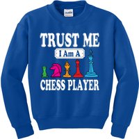 Awesome Board Game Tees Trust Me I Am A Chess Player Gift Kids Sweatshirt