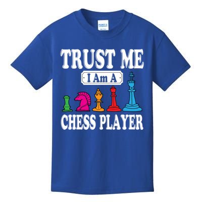 Awesome Board Game Tees Trust Me I Am A Chess Player Gift Kids T-Shirt