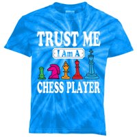 Awesome Board Game Tees Trust Me I Am A Chess Player Gift Kids Tie-Dye T-Shirt