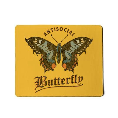 Antisocial Butterfly Grunge Fairycore Aesthetic Introvert Mousepad