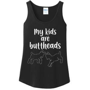 Are Buttheads Goat Mom Farmer Ladies Essential Tank