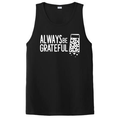 Always Be Grateful Funny Cheese Grater Joke Pun Cute Gift PosiCharge Competitor Tank