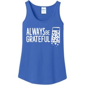 Always Be Grateful Funny Cheese Grater Joke Pun Cute Gift Ladies Essential Tank