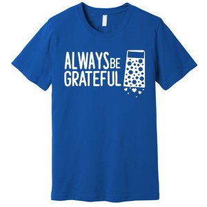 Always Be Grateful Funny Cheese Grater Joke Pun Cute Gift Premium T-Shirt