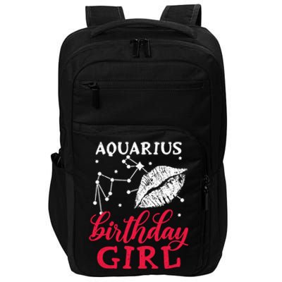 Aquarius Birthday Gift Impact Tech Backpack