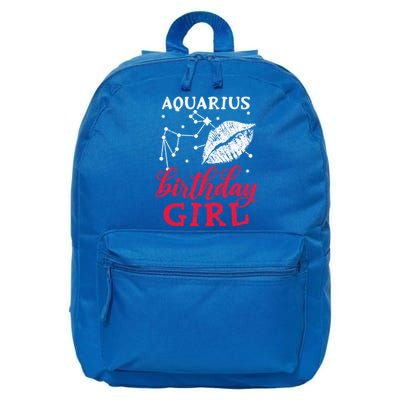 Aquarius Birthday Gift 16 in Basic Backpack