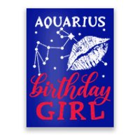 Aquarius Birthday Gift Poster