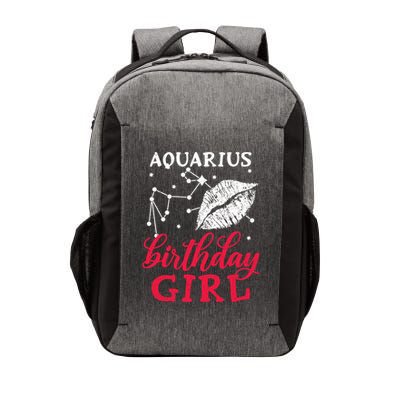 Aquarius Birthday Gift Vector Backpack