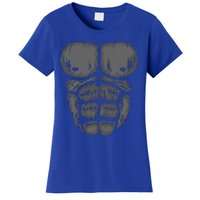 Abominable Bigfoot Gorilla Chest Halloween Gorilla Costume Cute Women's T-Shirt