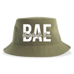 Aun Bae Gift Best Auntie Ever Gift Sustainable Bucket Hat