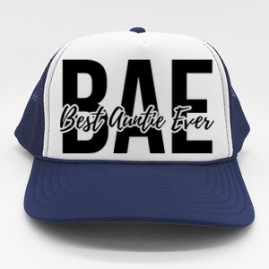 Aun Bae Gift Best Auntie Ever Gift Trucker Hat