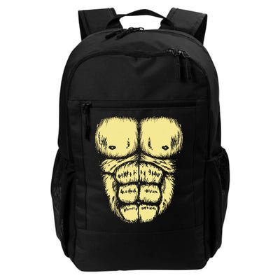Abominable Bigfoot Gorilla Chest Halloween Gorilla Costume Day Backpack
