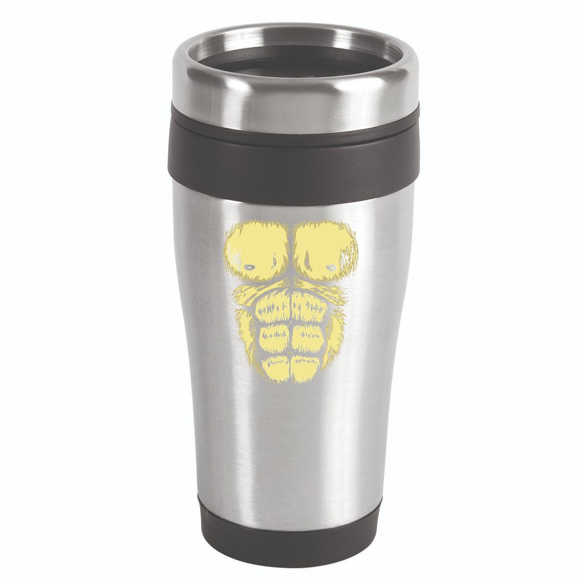 Abominable Bigfoot Gorilla Chest Halloween Gorilla Costume Day 16oz Travel Tumbler