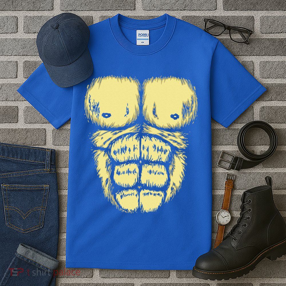 Abominable Bigfoot Gorilla Chest Halloween Gorilla Costume Day Tall T-Shirt
