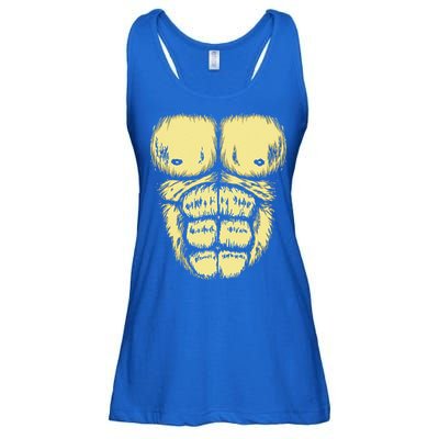 Abominable Bigfoot Gorilla Chest Halloween Gorilla Costume Day Ladies Essential Flowy Tank