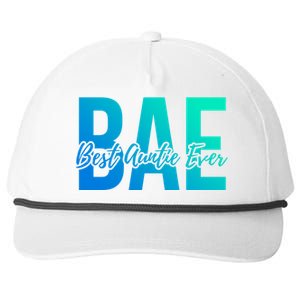 Aun Bae Gift Best Auntie Ever Cute Gift Snapback Five-Panel Rope Hat