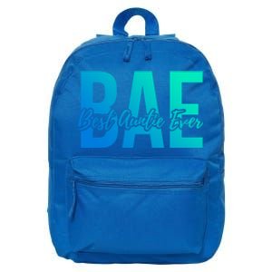 Aun Bae Gift Best Auntie Ever Cute Gift 16 in Basic Backpack