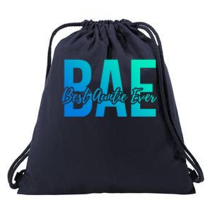 Aun Bae Gift Best Auntie Ever Cute Gift Drawstring Bag