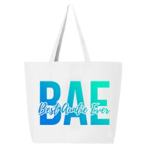 Aun Bae Gift Best Auntie Ever Cute Gift 25L Jumbo Tote