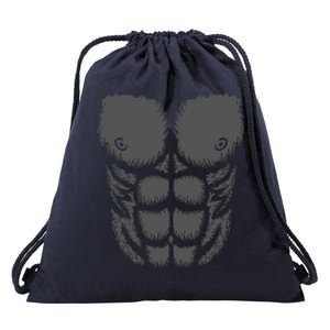 Abominable Bigfoot Gorilla Chest Halloween Gorilla Costume Love Drawstring Bag