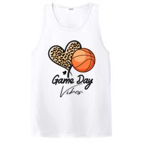 America Basketball Game Day Vibes Basketball Mom Leopard PosiCharge Competitor Tank