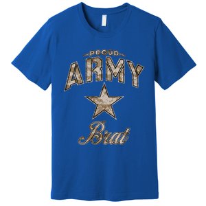 Army Brat Gift And (Camo) Premium T-Shirt