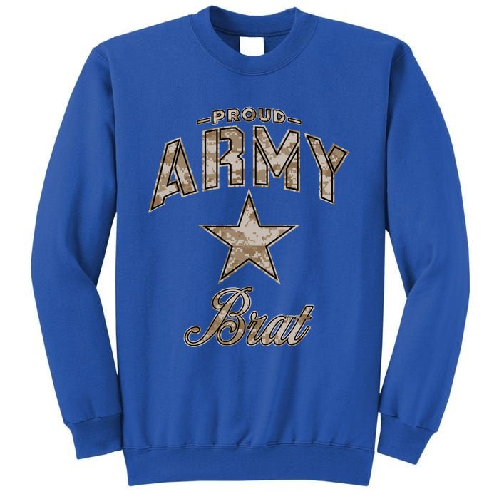 Army Brat Gift And (Camo) Tall Sweatshirt