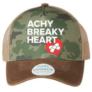 Achy Breaky Heart Gift For Music Lovers Legacy Tie Dye Trucker Hat