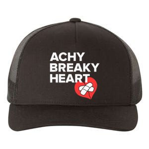 Achy Breaky Heart Gift For Music Lovers Yupoong Adult 5-Panel Trucker Hat