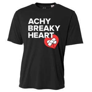 Achy Breaky Heart Gift For Music Lovers Cooling Performance Crew T-Shirt