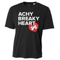 Achy Breaky Heart Gift For Music Lovers Cooling Performance Crew T-Shirt